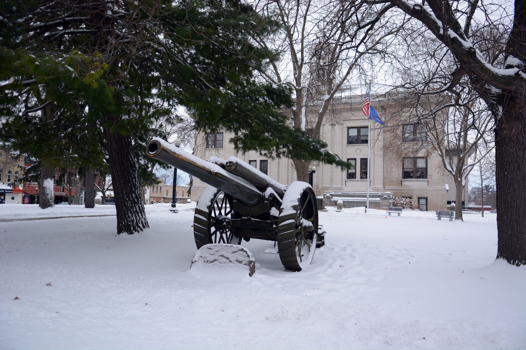 Snowstorm aftermath Dec. 30 in Baraboo, Portage